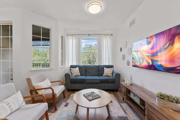 414TR 2BR Condo APT Heated Pool HotTub King Bed - Imagen 1