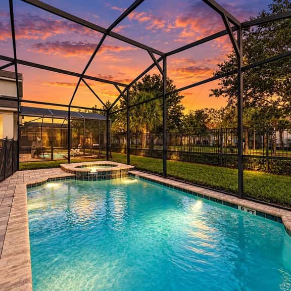 8937 6BR Luxury Resort Theme Pool House Disney - Imagen 1
