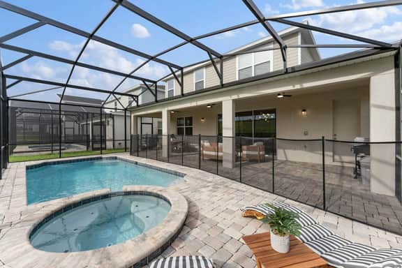 2374 8BR Luxury Resort Theme House Disney Orlando - Imagem 3