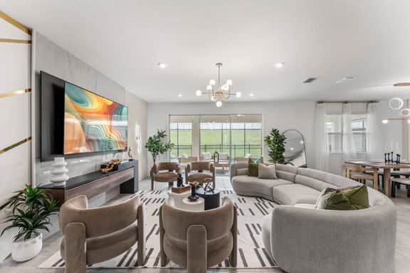 2374 8BR Luxury Resort Theme House Disney Orlando - Imagem 5