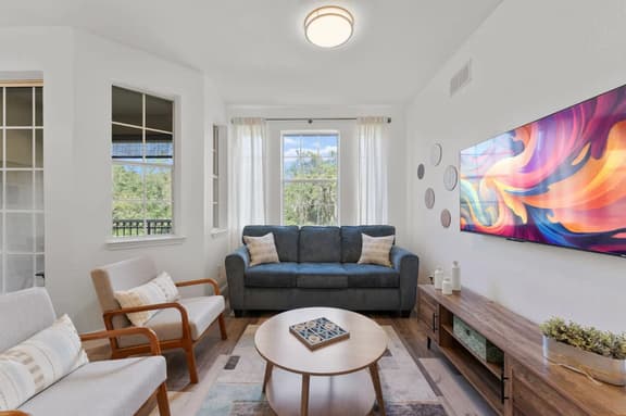 414TR 2BR Condo APT Heated Pool HotTub King Bed - Imagen 1